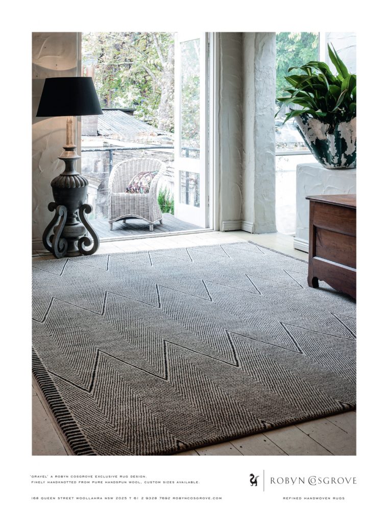Robyn Cosgrove Rugs Refined Handwoven Designer Rugs Vogue Living Gravel