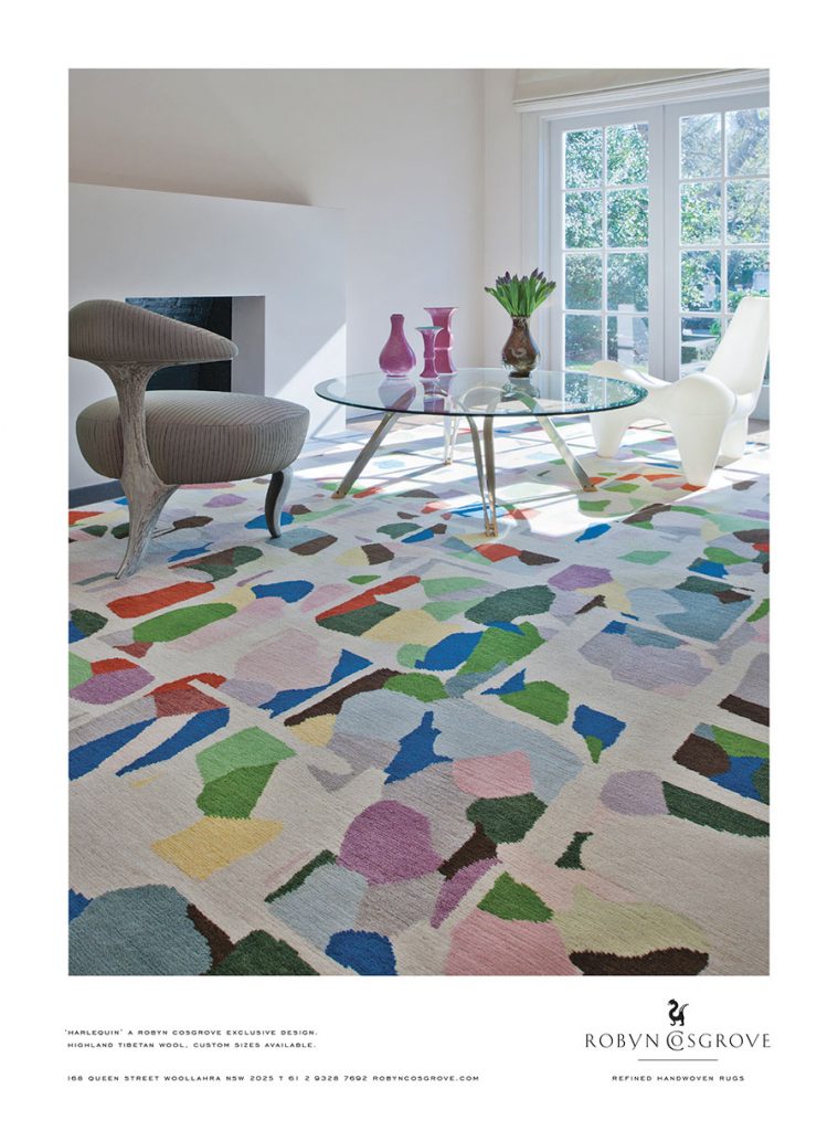 Robyn Cosgrove Rugs Refined Handwoven Designer Rugs Vogue Living Harlequin